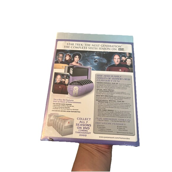 NEW/SEALED STAR TREK - The Next Generation - The Complete Sixth 6 Six Season DVD - Picture 4 of 4